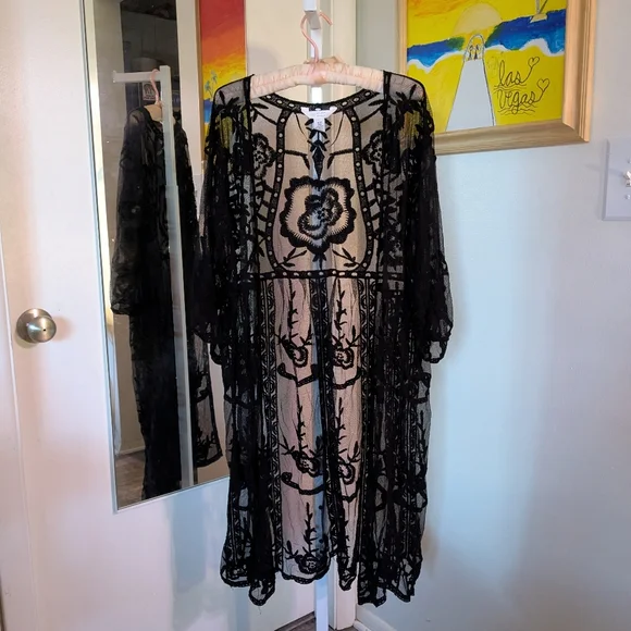 Lauren Conrad Mesh Swim Cover-up - Picture 2 of 7